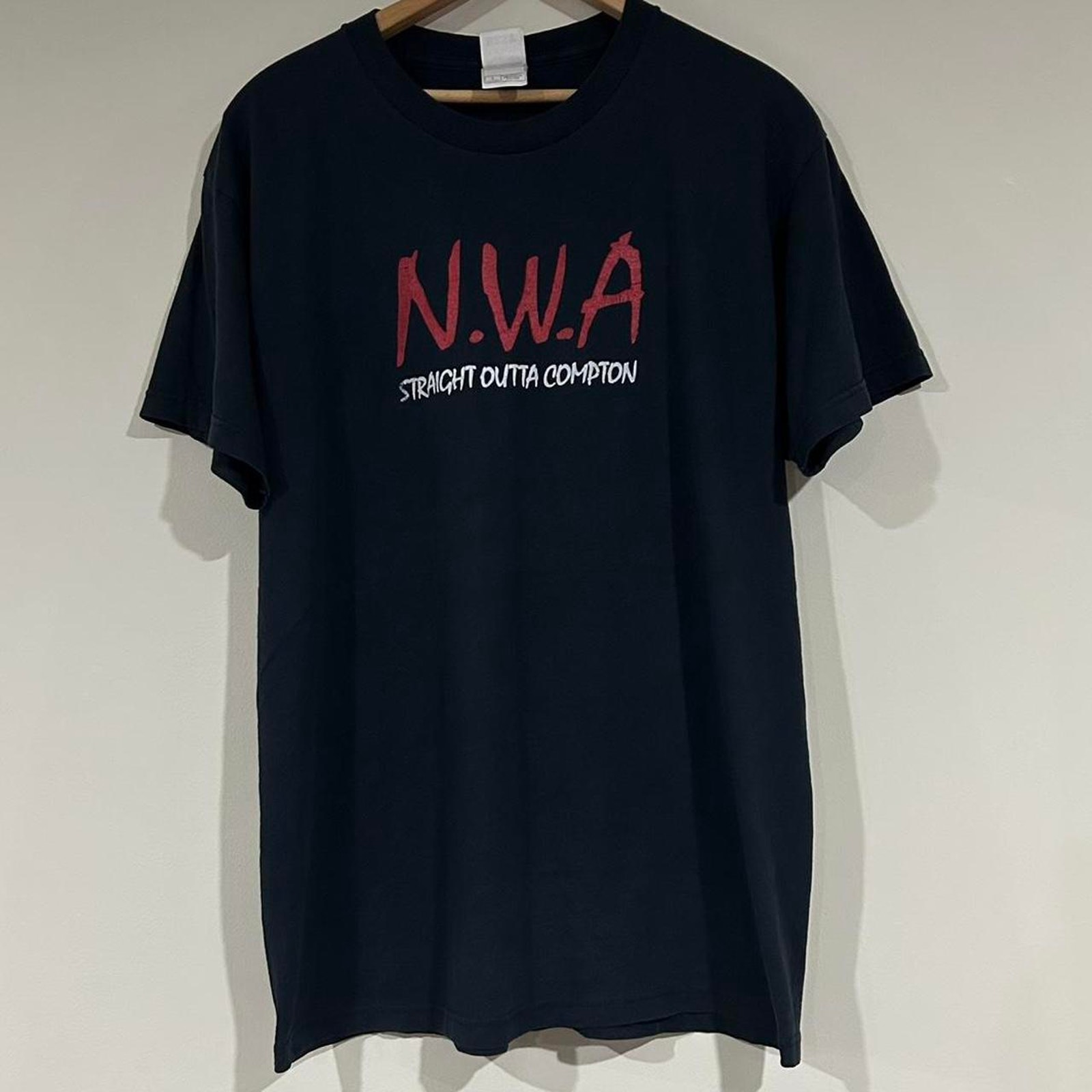 Vintage Nwa Straight Outta Compton Rap Tee Shirt
